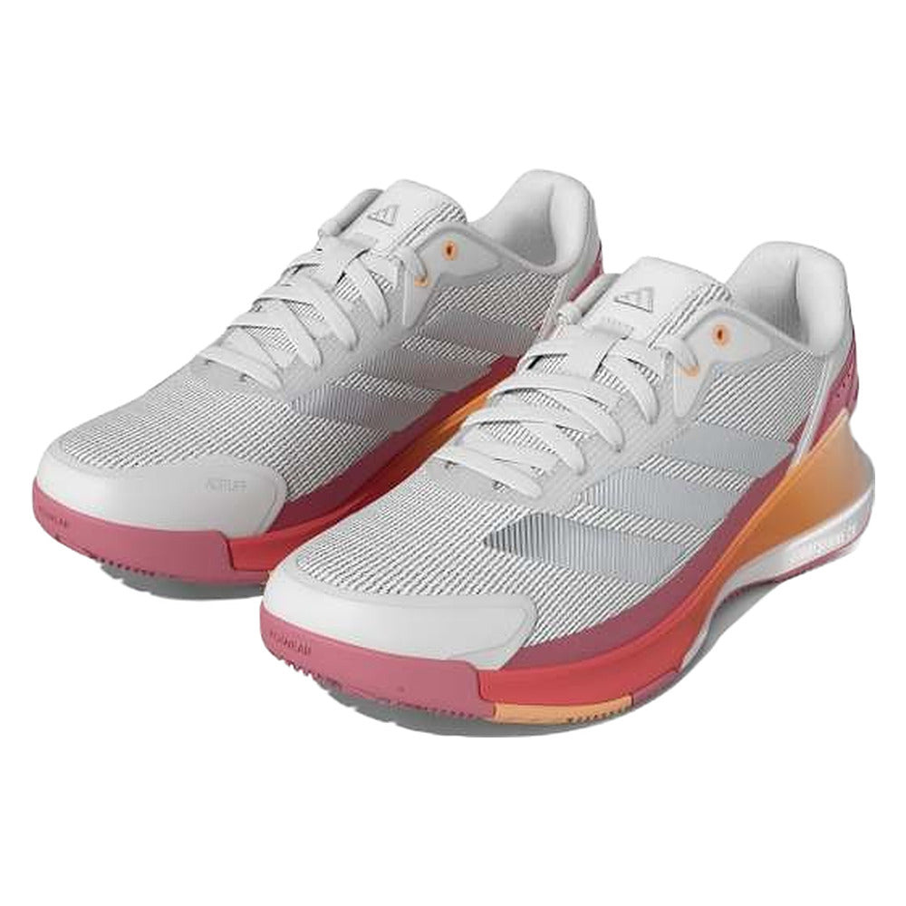 Chaussures de padel Femme Adidas Crazyquick LS Blanc/Rose - Esprit Padel Shop