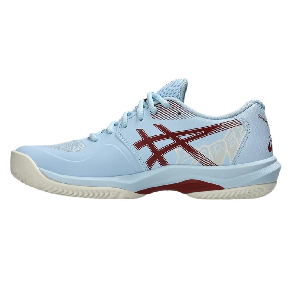 Chaussures de padel Femme Asics Game FF Padel Bleu/Marron - Esprit Padel Shop