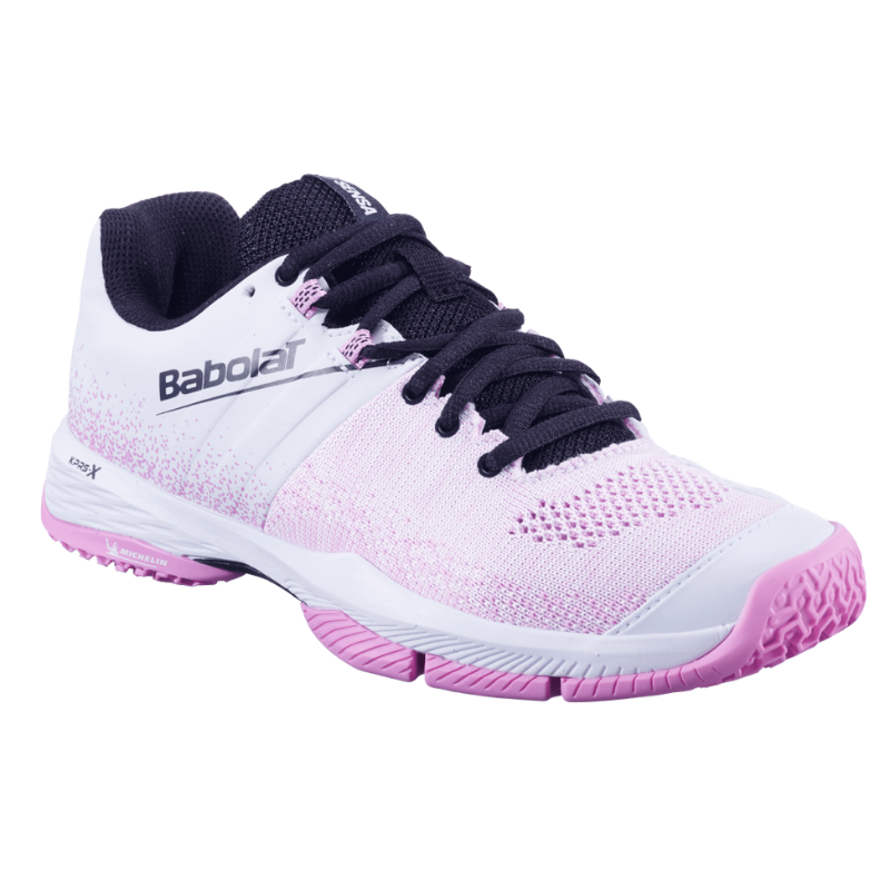 Chaussures de padel Femme Babolat Sensa Blanc/Rose