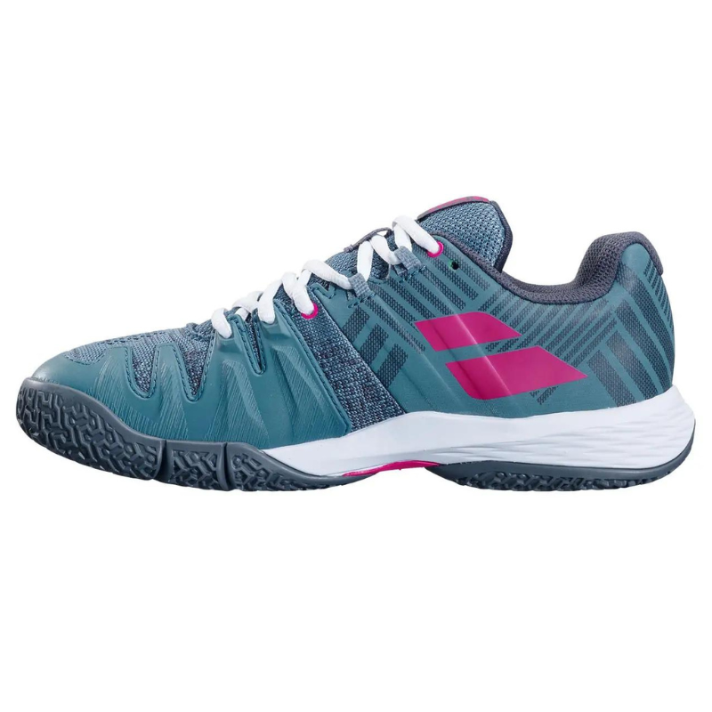 Chaussures de padel Femme Babolat Sensa Vert/Rose