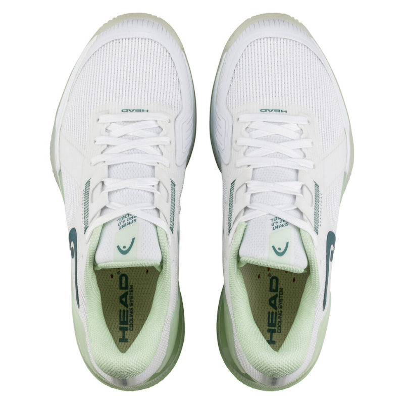 Chaussures de padel Femme Head Sprint Pro 4.0 Blanc/Vert