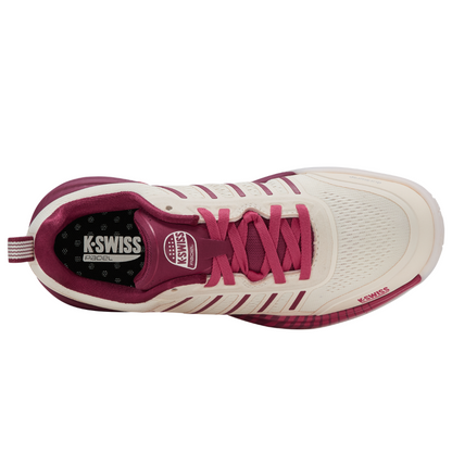 Chaussures de padel Femme K-Swiss Ultra Court Padel Blanc/Rose
