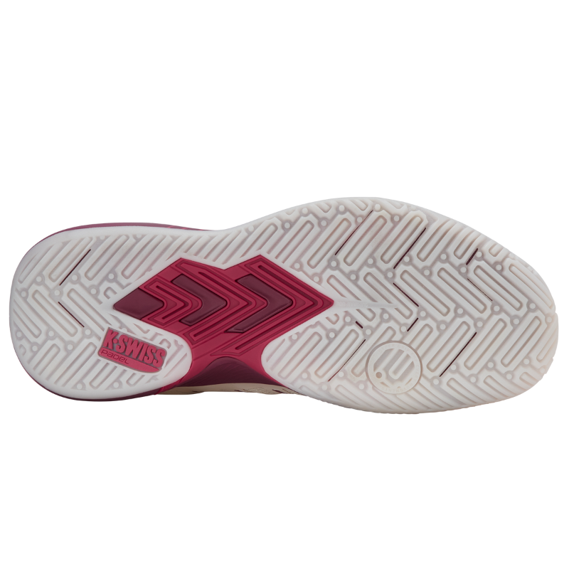 Chaussures de padel Femme K-Swiss Ultra Court Padel Blanc/Rose