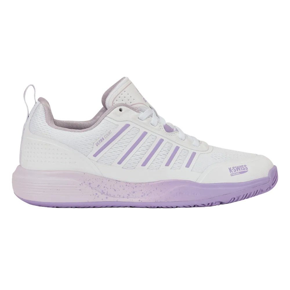 Chaussures de padel Femme K-Swiss Ultra Court Padel Blanc/Violet