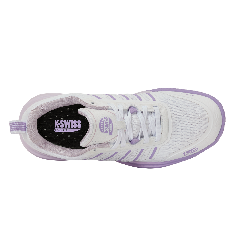 Chaussures de padel Femme K-Swiss Ultra Court Padel Blanc/Violet