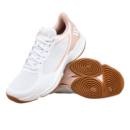 Chaussures de padel Femme Wilson Hurakn Lite Blanc/Rose