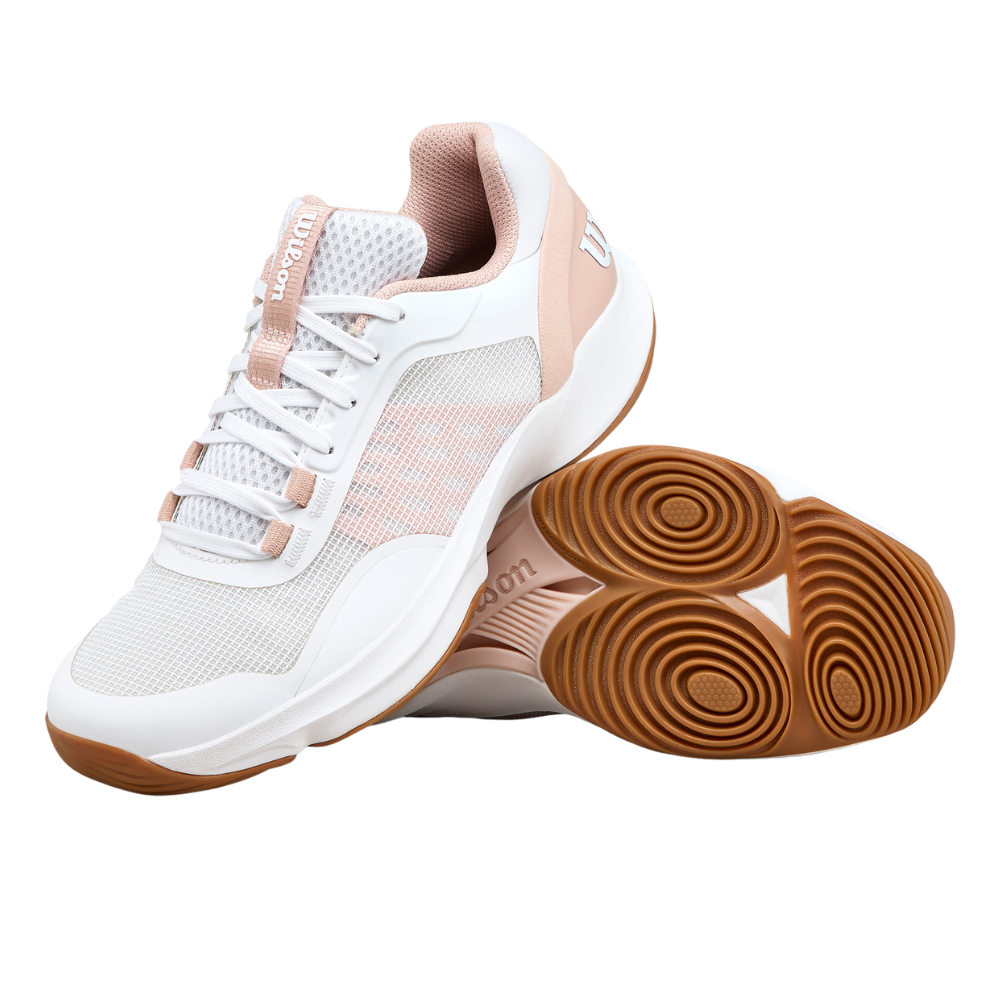 Chaussures de padel Femme Wilson Hurakn Pro V2 Blanc/Rose