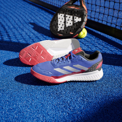 Chaussures de padel Homme Adidas Courtquick Bleu/Rouge