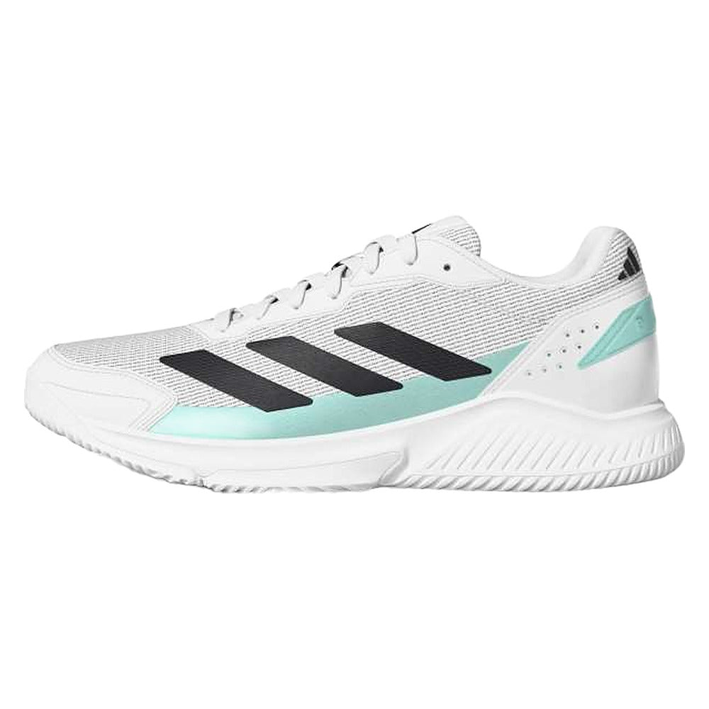 Chaussures de padel Homme Adidas Courtquick Blanc/Bleu Clair - Esprit Padel Shop