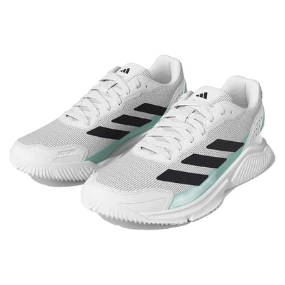 Chaussures de padel Homme Adidas Courtquick Blanc/Bleu Clair - Esprit Padel Shop