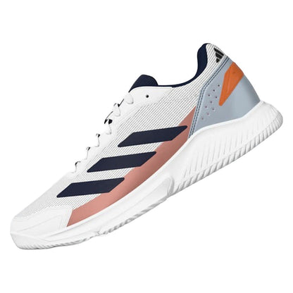Chaussures de padel Homme Adidas Courtquick Blanc/Bleu Marine - Esprit Padel Shop
