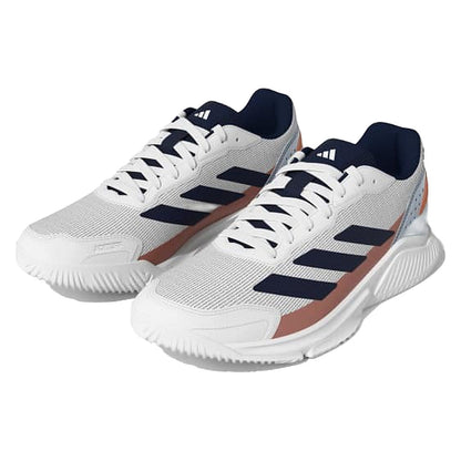Chaussures de padel Homme Adidas Courtquick Blanc/Bleu Marine - Esprit Padel Shop