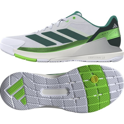 Chaussures de padel Homme Adidas Crazyquick LS Blanc/Vert