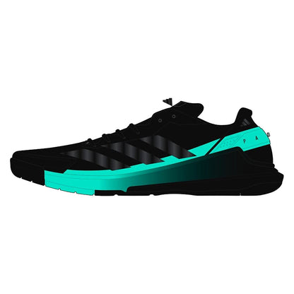 Chaussures de padel Homme Adidas Crazyquick LS Noir/Bleu - Esprit Padel Shop
