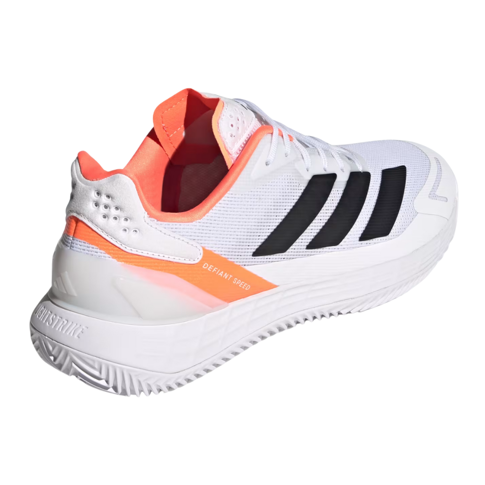Chaussures de padel Homme Adidas Defiant Speed 2 Blanc/Orange