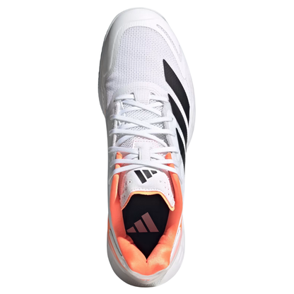Chaussures de padel Homme Adidas Defiant Speed 2 Blanc/Orange