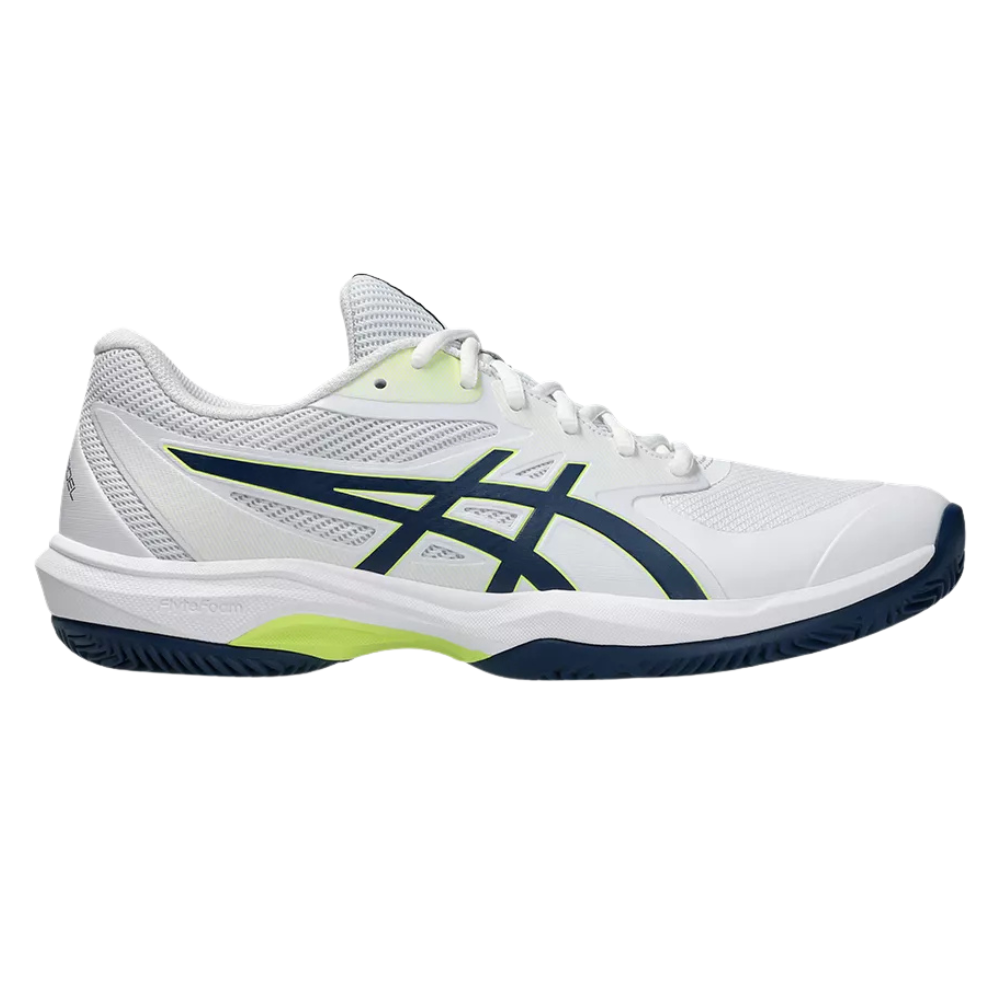 Chaussures de padel Homme Asics Game FF Padel Blanc/Bleu Marine - Esprit Padel Shop