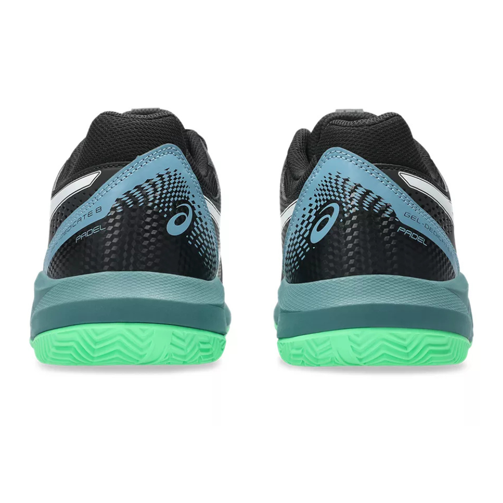 Chaussures de padel Homme Asics Gel-Dedicate 8 Padel Noir/Vert