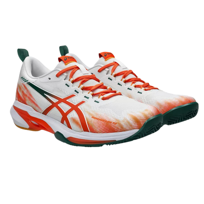Chaussures de padel Homme Asics SonicSmash FF Blanc/Orange