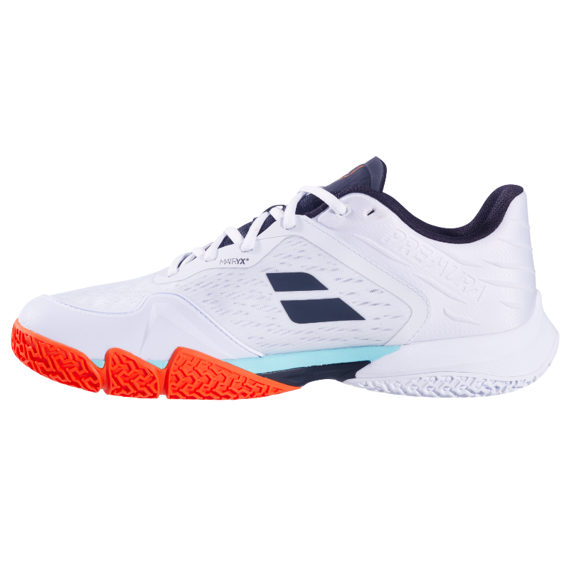 Chaussures de padel Homme Babolat Premura 3 Lebron Blanc/Orange
