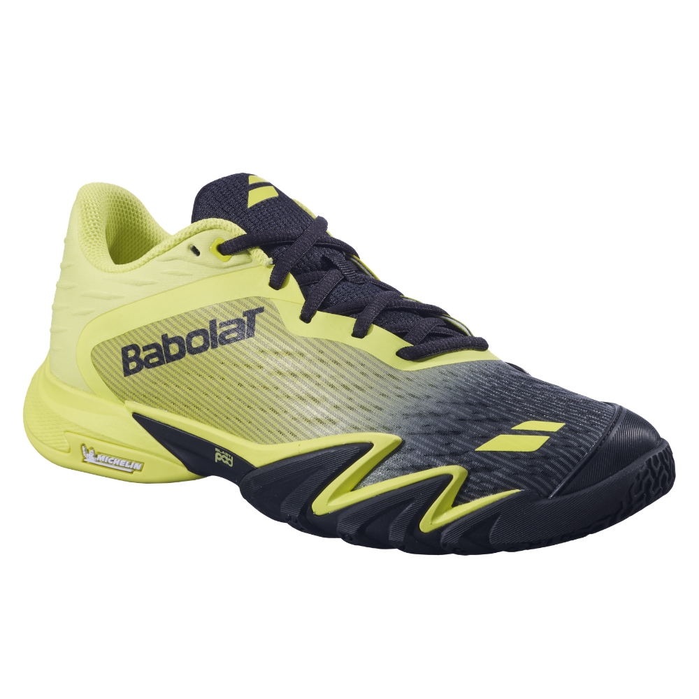 Chaussures de padel Homme Babolat Premura 3 Jaune/Noir - Esprit Padel Shop