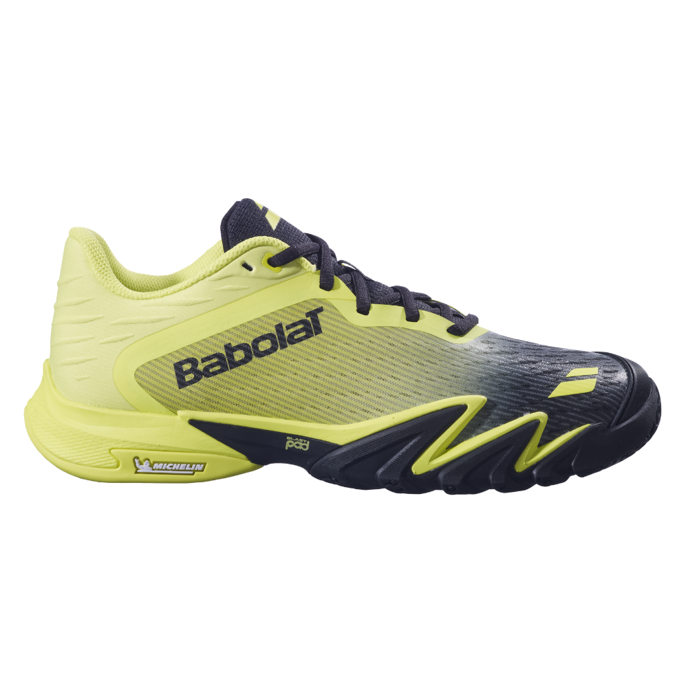 Chaussures de padel Homme Babolat Premura 3 Jaune/Noir - Esprit Padel Shop