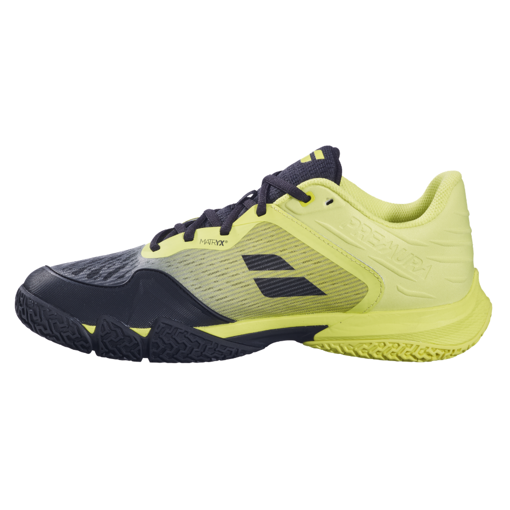 Chaussures de padel Homme Babolat Premura 3 Jaune/Noir - Esprit Padel Shop