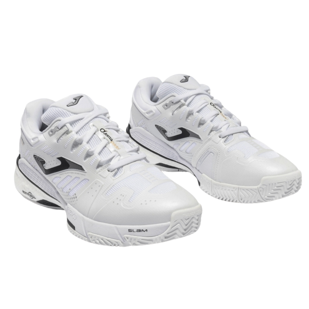 Chaussures de padel Homme Joma Slam Classic 2602 Blanc - Esprit Padel Shop