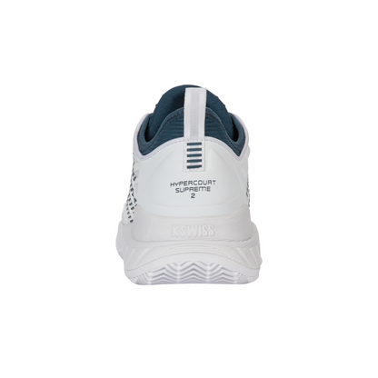 Chaussures de padel Homme K-Swiss Hypercourt Supreme 2 Clay Blanc/Bleu
