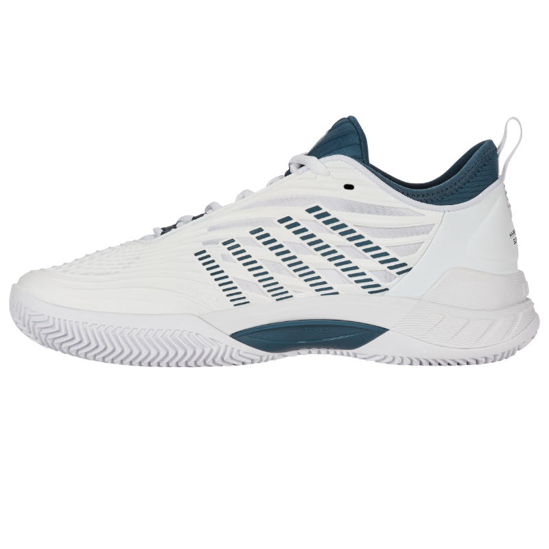 Chaussures de padel Homme K-Swiss Hypercourt Supreme 2 Clay Blanc/Bleu