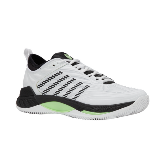 Chaussures de padel Homme K-Swiss Hypercourt Supreme 2 Clay Blanc/Noir