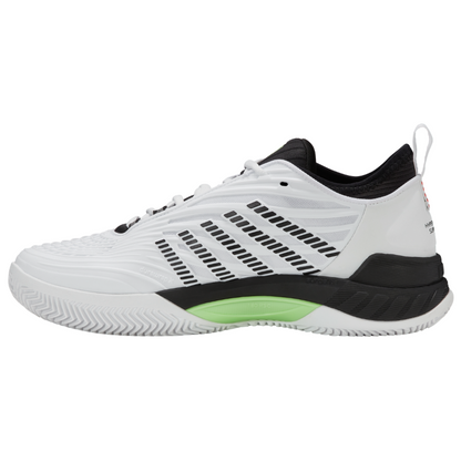 Chaussures de padel Homme K-Swiss Hypercourt Supreme 2 Clay Blanc/Noir