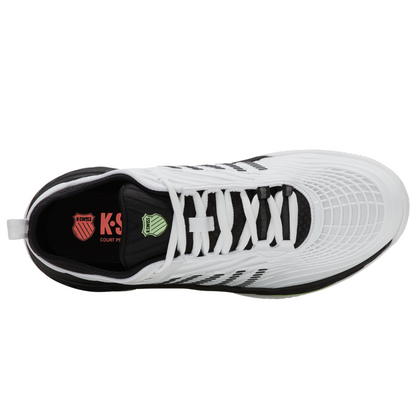 Chaussures de padel Homme K-Swiss Hypercourt Supreme 2 Clay Blanc/Noir