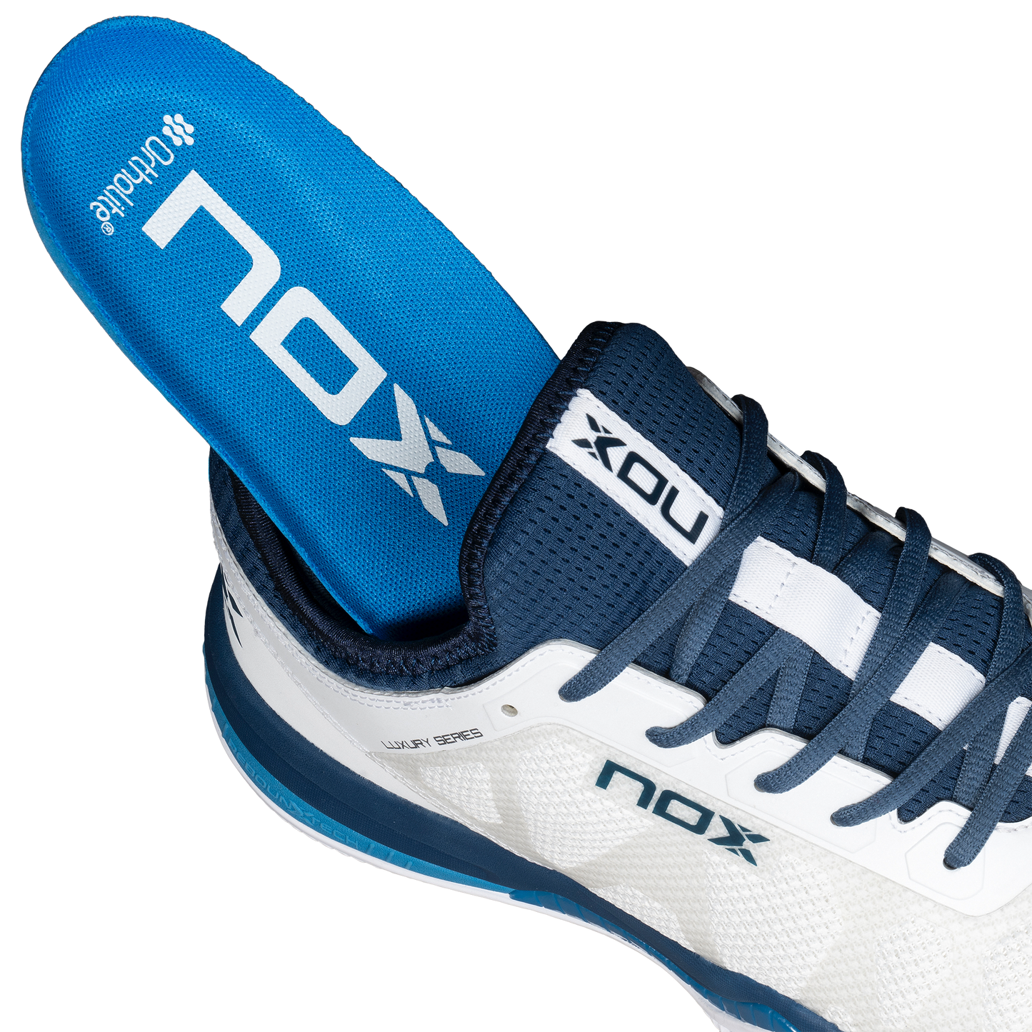 Chaussures de padel Homme Nox Nerbo Blanc/Bleu