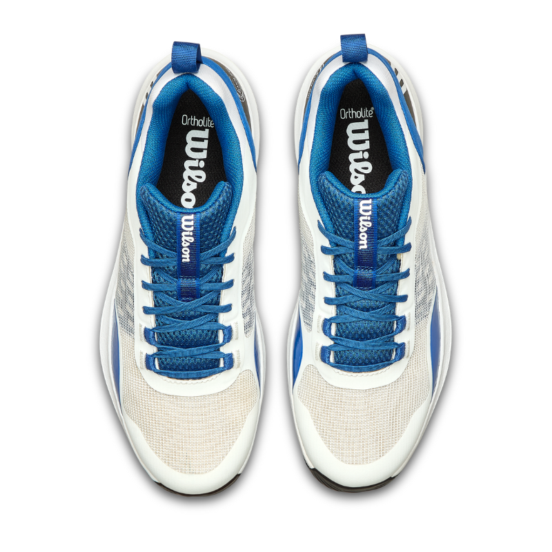 Chaussures de padel Homme Wilson Hurakn Pro V2 Blanc/Bleu