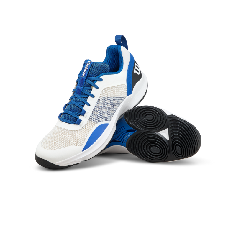 Chaussures de padel Homme Wilson Hurakn Pro V2 Blanc/Bleu