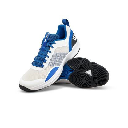 Chaussures de padel Homme Wilson Hurakn Pro V2 Blanc/Bleu