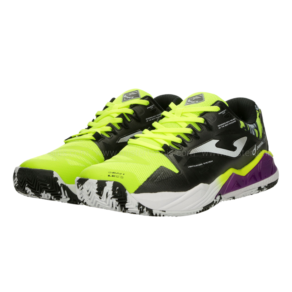 Chaussures de padel Homme Joma Spin Men 2509 Jaune