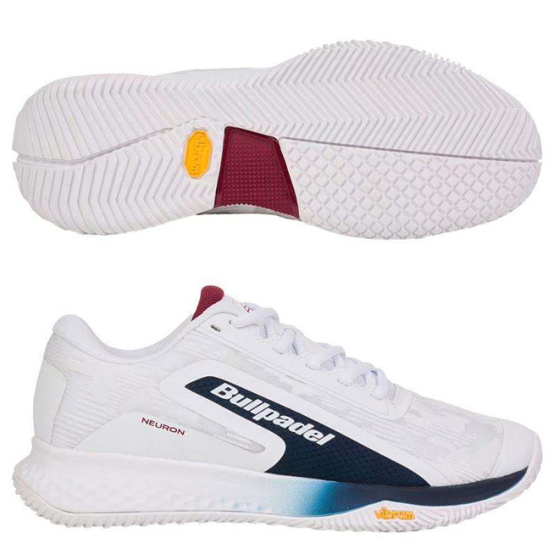 Chaussures de padel Homme Bullpadel Neuron Vibram 25I Blanc