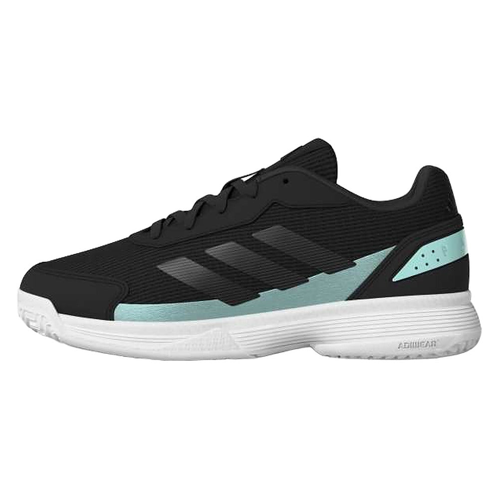 Chaussures de padel Junior Adidas Crazyquick Noir/Bleu - Esprit Padel Shop