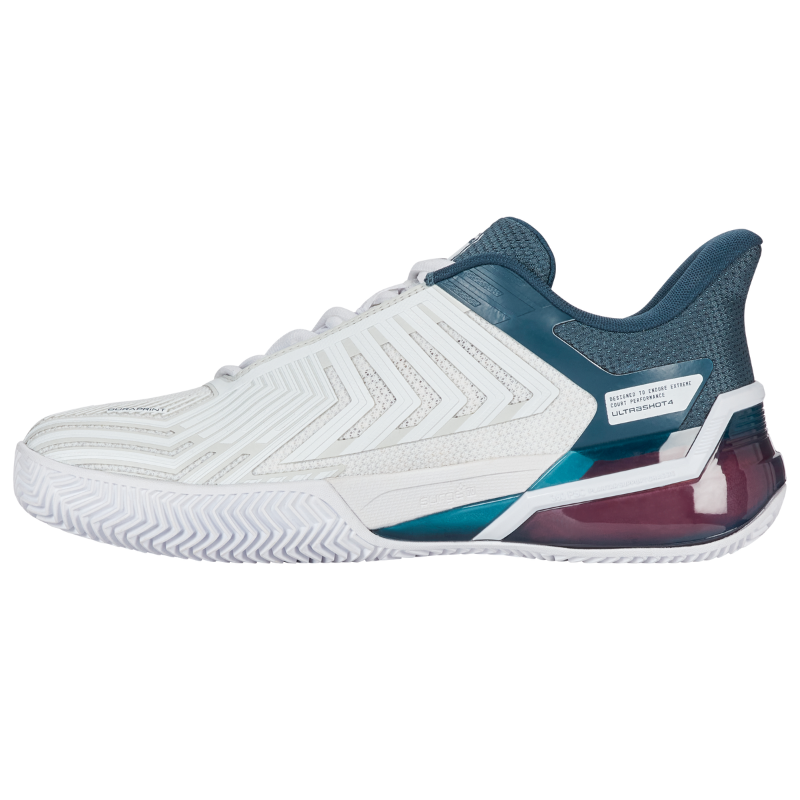 Chaussures de padel Homme K-Swiss Ultrashot 4 Clay Blanc