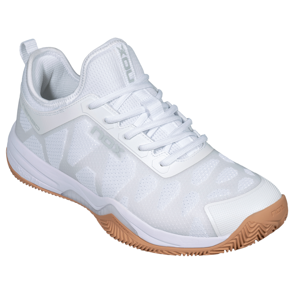 Chaussures de padel Unisexe Nox Nerbo Blanc