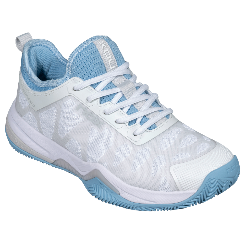 Chaussures de padel Unisexe Nox Nerbo Blanc/Bleu