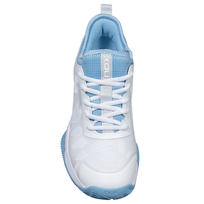 Chaussures de padel Unisexe Nox Nerbo Blanc/Bleu