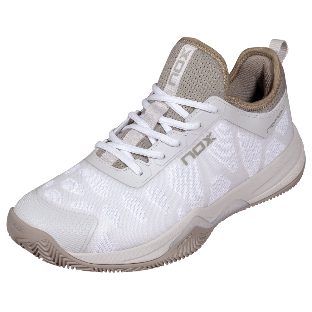 Chaussures de padel Unisexe Nox Nerbo Blanc/Marron