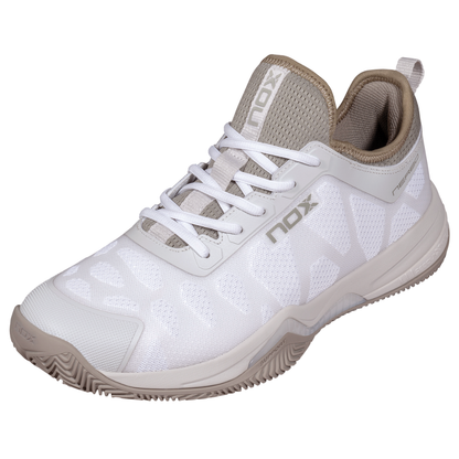 Chaussures de padel Unisexe Nox Nerbo Blanc/Marron
