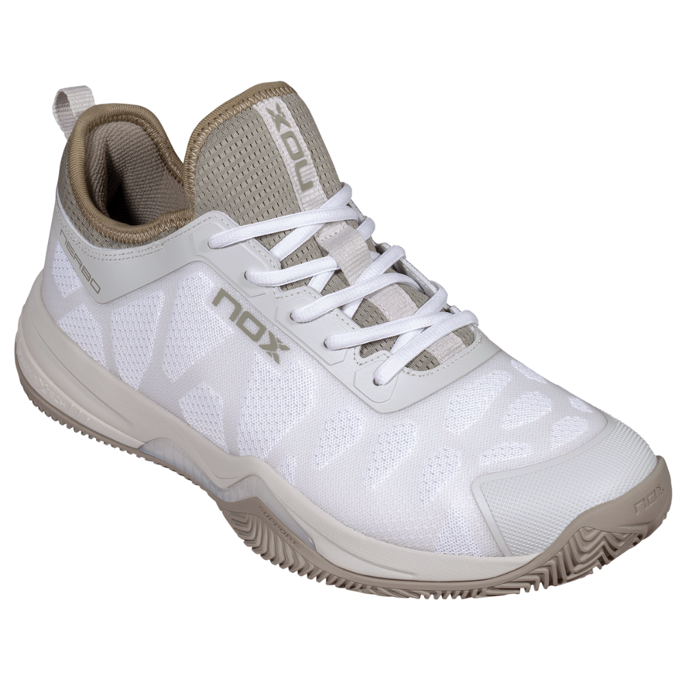 Chaussures de padel Unisexe Nox Nerbo Blanc/Marron