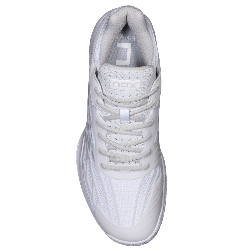 Chaussures de padel Unisexe Nox AT10 Lux Blanc