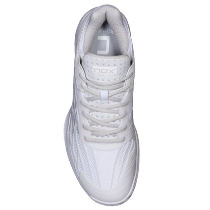 Chaussures de padel Unisexe Nox AT10 Lux Blanc