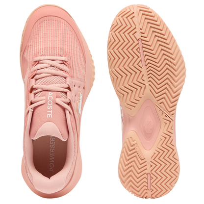 Chaussures de padel Femme Lacoste Power Serve Rose